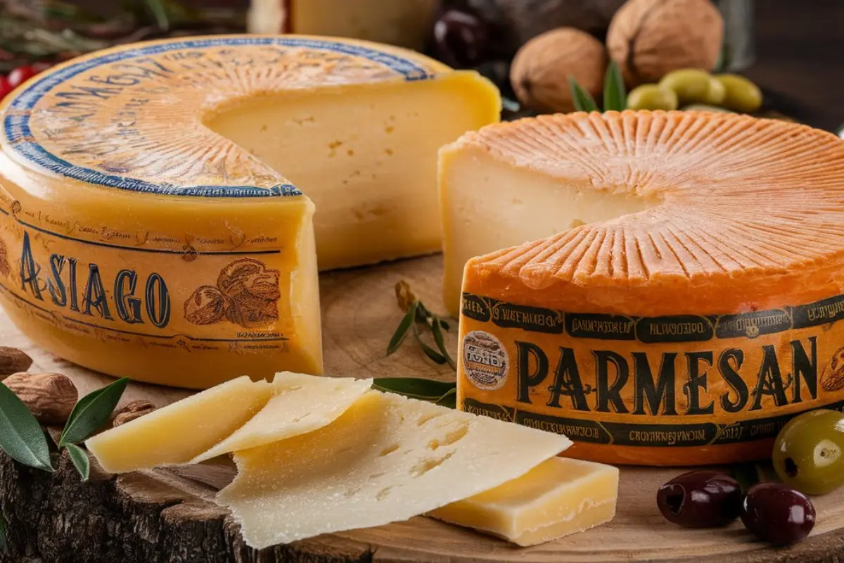 Is Asiago Cheese the Same as Parmesan?