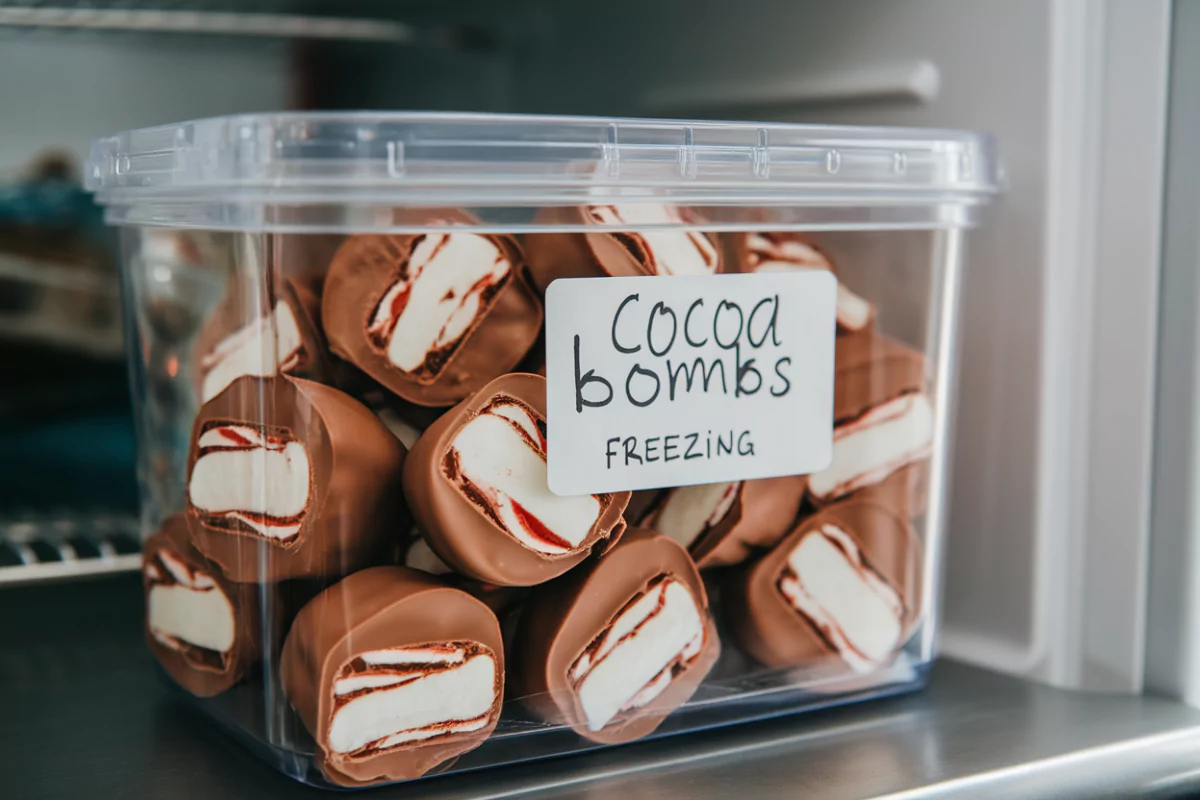 How Long Do You Freeze Cocoa Bombs?