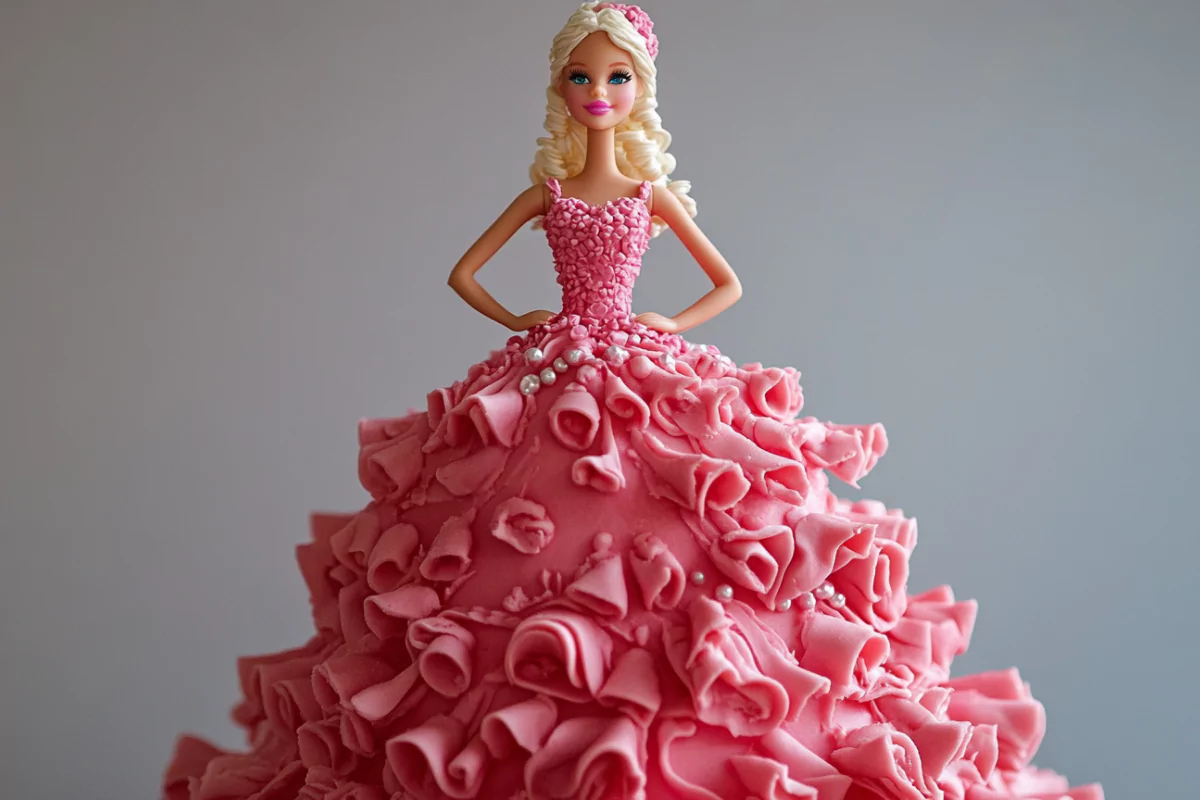 How to Make a Barbie Cake Without a Mold